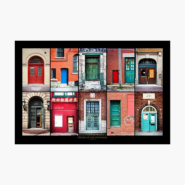 Doors of Winnipeg Photographic Print