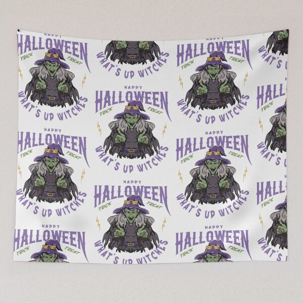 Item preview, happy halloween what's up witches  designed and sold by lyboogie.
