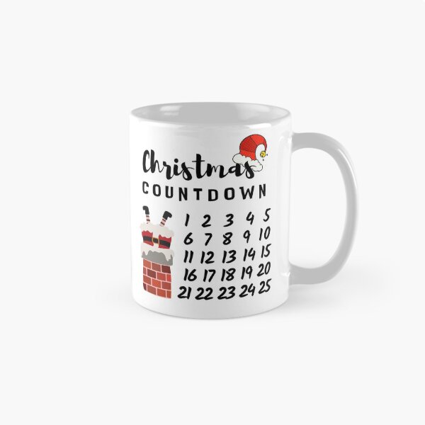 Item preview, Christmas countdown, Funny Santa Claus, cute Christmas designed and sold by HippyTees.