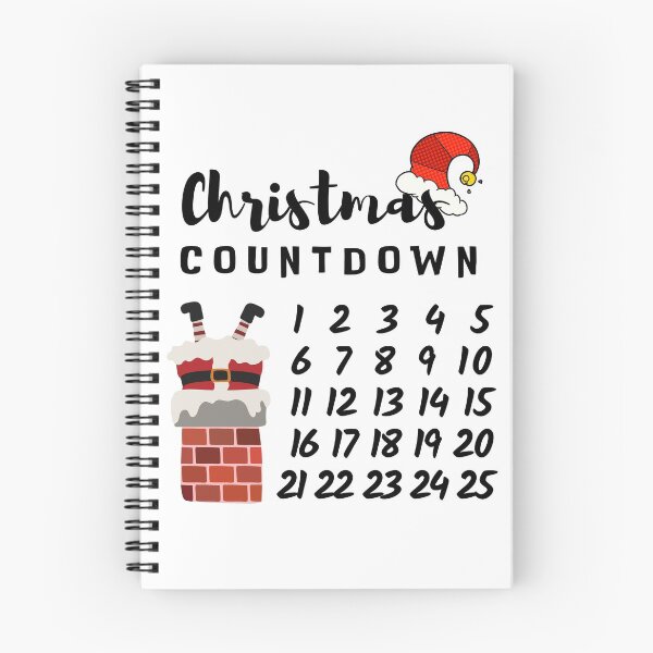 Item preview, Christmas countdown, Funny Santa Claus, cute Christmas designed and sold by HippyTees.