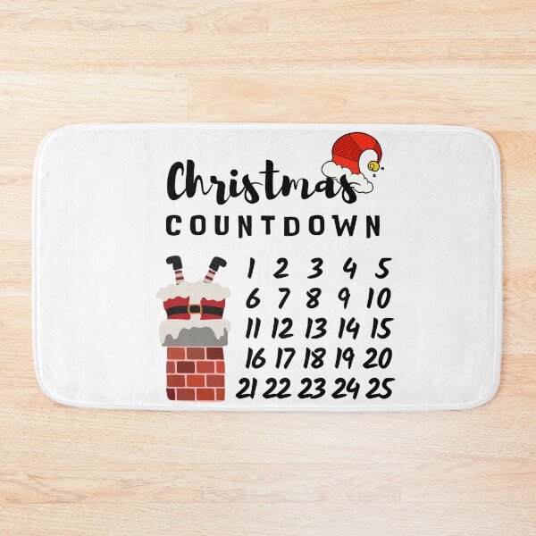 Item preview, Christmas countdown, Funny Santa Claus, cute Christmas designed and sold by HippyTees.
