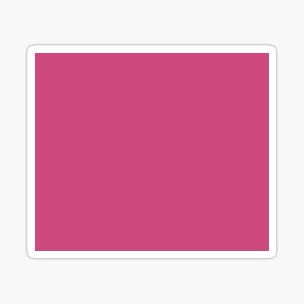 Pink Yarrow | Color Trends | Spring Summer 2017 | Solid Colors | Fashion Colors | Sticker