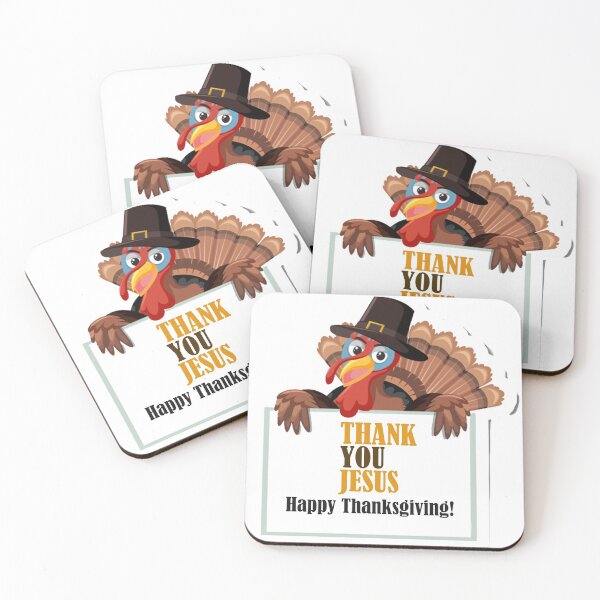 Item preview, Happy Thanksgiving turkey thank jesus designed and sold by QueenT-shirt.