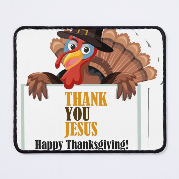 Item preview, Happy Thanksgiving turkey thank jesus designed and sold by QueenT-shirt.