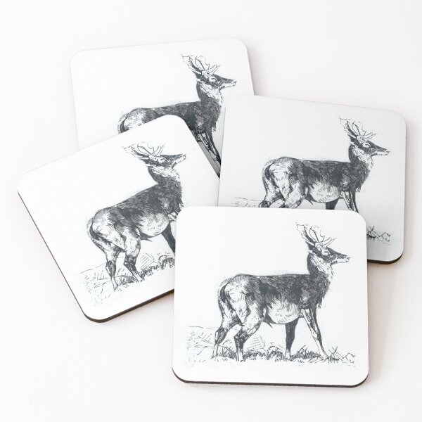 Item preview, Deer Sketch designed and sold by xm-h.