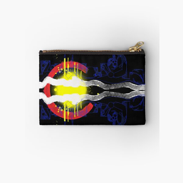 Item preview, Colorado Reflection State Flag Sound Wave Art designed and sold by that5280lady.