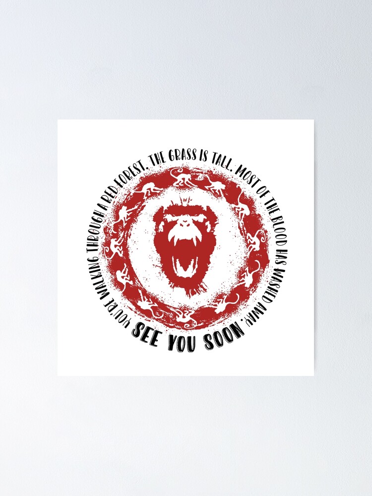 12 monkeys, l'armee des 12 singes, Monkey, L'Armée des douze singes |  Greeting Card