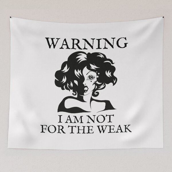 Item preview, Warning I am not for the weak, funny gifts for her designed and sold by Auntieck.