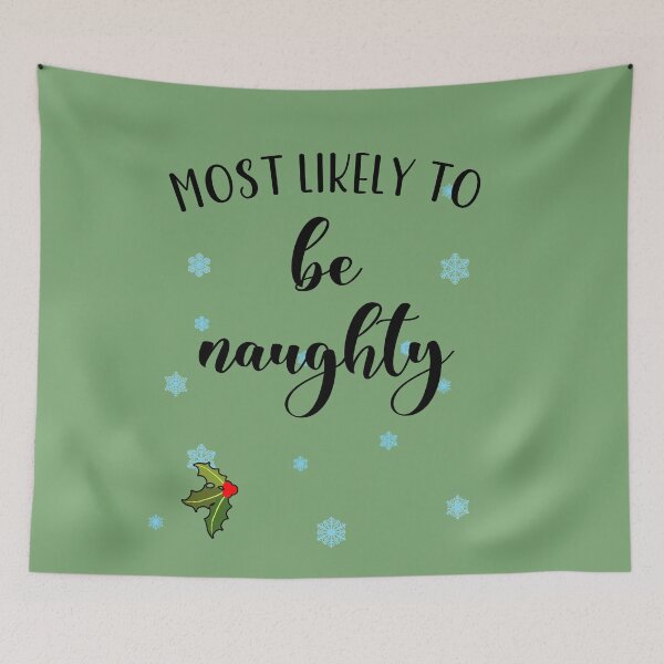 Item preview,  Most Likely to BE NAUGHTY Family Christmas Shirt, Matching Xmas  designed and sold by Greenbaby.
