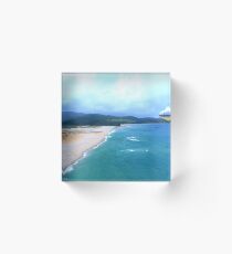 Great Barrier Island......no crowds here......! Acrylic Block