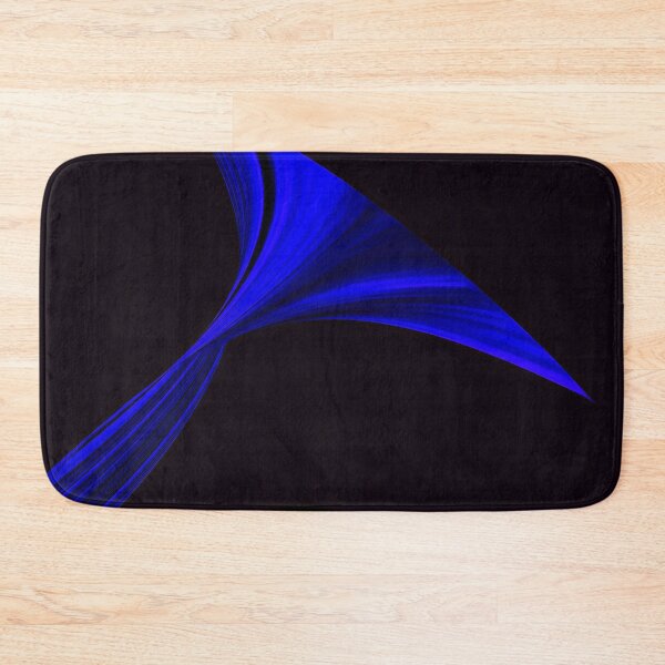 Item preview, Blue Twirling Leaf designed and sold by fatenanwar.