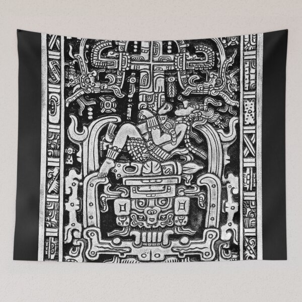 Item preview, The Mayan Astronaut designed and sold by eduardomachuca.