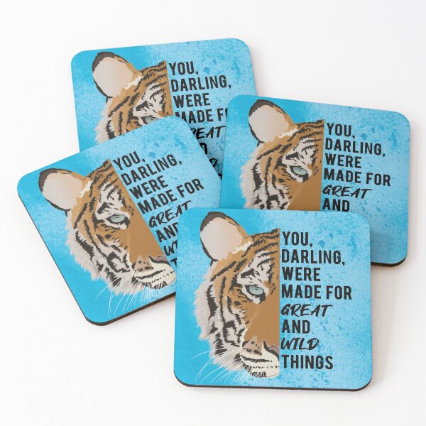 Item preview, Tiger Face Motivation  designed and sold by kbkiwiart.