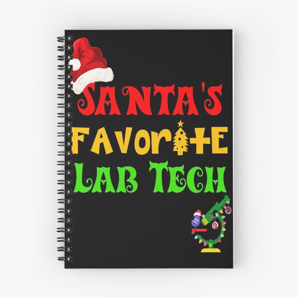 Item preview, SANTA'S FAVORITE LAB TECH FUNNY MEDICAL LABORATORY SCIENTIST SCIENTIST MICROBIOLOGY designed and sold by Hippiesole.