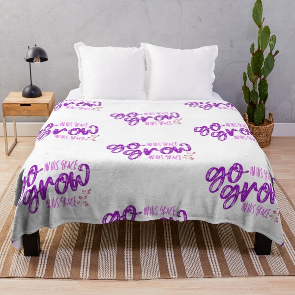 Item preview, Go in His Grace - grape designed and sold by Cane & Abel Creations ..