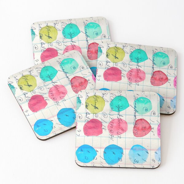 Item preview, Watercolor Dots Ledger designed and sold by MissiLDesigns.