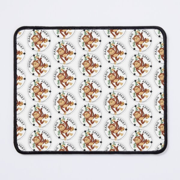 Item preview, Cute Monkey Hang Apart - Social Distancing on Apparel, Decor, Accessories,Stickers, Mask. designed and sold by lduke47.
