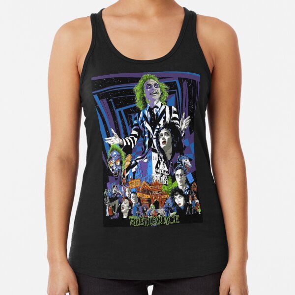 Beetlejuice Racerback Tank Top