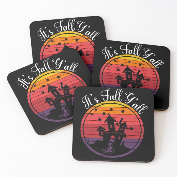 Item preview, It’s fall y’all vintage Halloween scene- Fall  designed and sold by Designs Of all kinds.