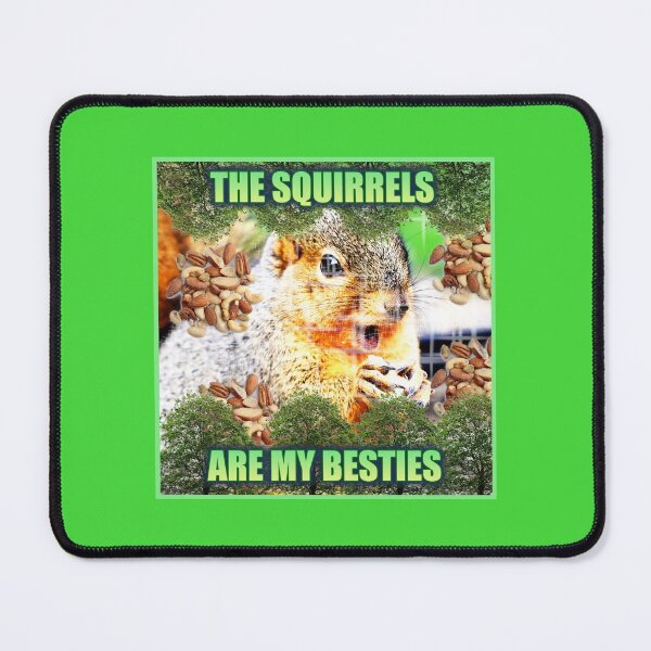 Item preview, THE SQUIRRELS ARE MY BESTIES designed and sold by UMich Affirmations.