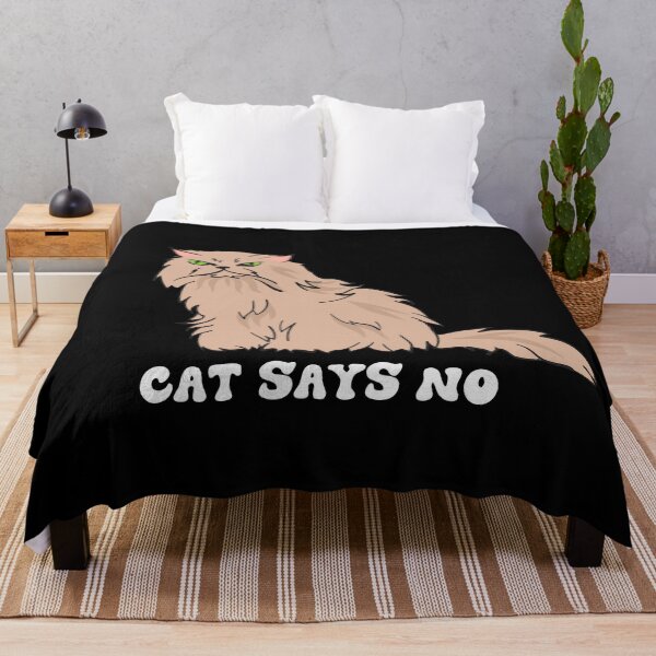 Item preview, CAT SAYS NO designed and sold by RetroPlaceee.