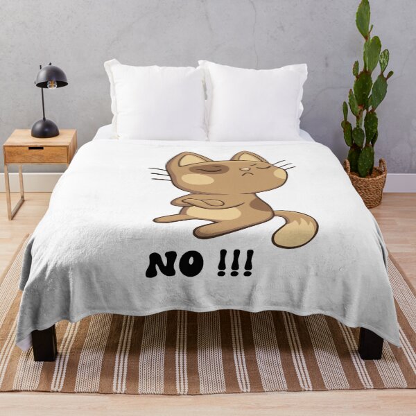 Item preview, CAT SAYS NO designed and sold by RetroPlaceee.