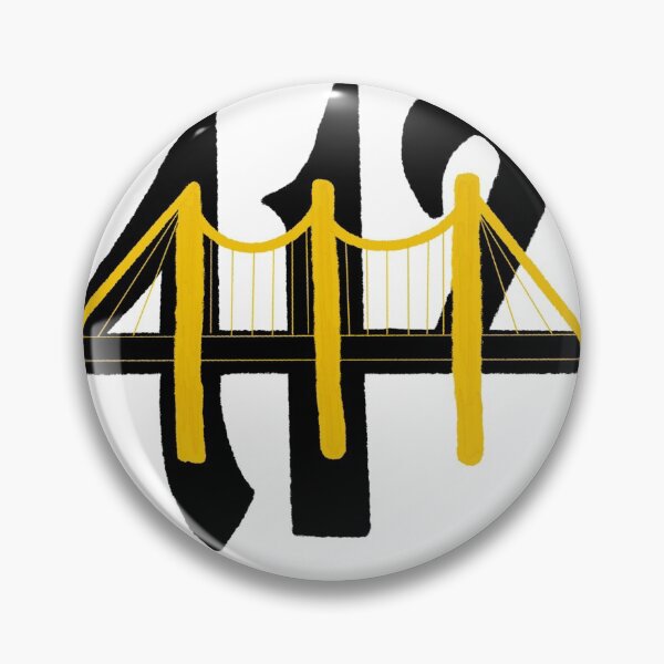 Item preview, Pittsburgh 412 Handlettering Bridge designed and sold by Classicsmallfry.