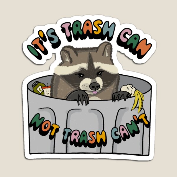 Magnet James the Raccoon