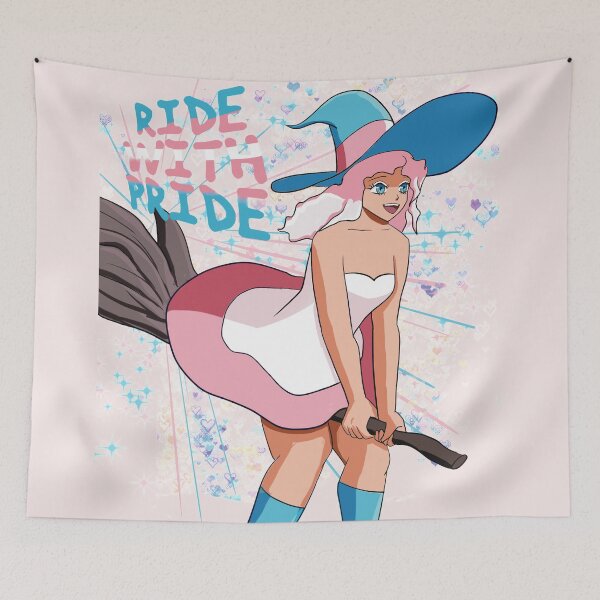 Item preview, Ride With Pride. Trans Anime Witch  designed and sold by johnmgr21.