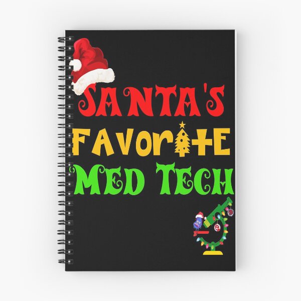 Item preview, SANTA'S FAVORITE MED TECH FUNNY MEDICAL LABORATORY SCIENTIST SCIENTIST MICROBIOLOGY designed and sold by Hippiesole.
