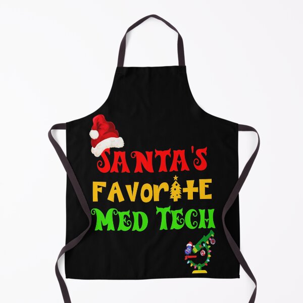 Item preview, SANTA'S FAVORITE MED TECH FUNNY MEDICAL LABORATORY SCIENTIST SCIENTIST MICROBIOLOGY designed and sold by Hippiesole.