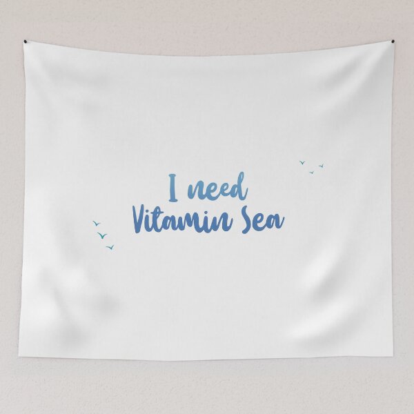 Item preview, I need vitamin sea - Ocean Quotes designed and sold by swimarts.