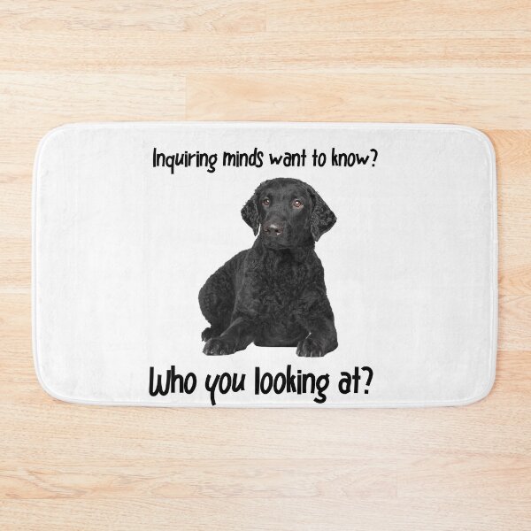 Item preview, Funny Inquiring minds want to know? Who you looking at? designed and sold by GrownFolkMotto.