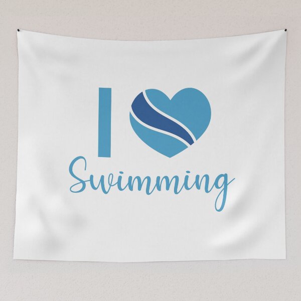 Item preview, I love Swimming - Swimming Quotes designed and sold by swimarts.