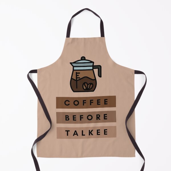 Item preview, Coffee Before Talkee Coffee Drinker Humor designed and sold by EllConApparel.