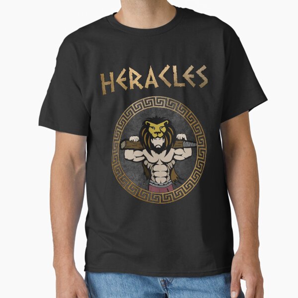 Aperçu de l'œuvre Héraclès Dieu grec ancien et héros fils de Zeus créée et vendue par Agema Apparel.