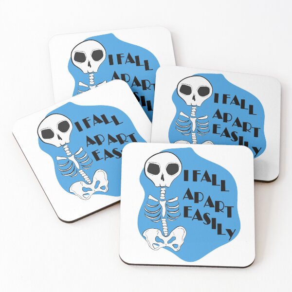 Item preview, I Fall Apart Easily designed and sold by TheWellnessSpac.
