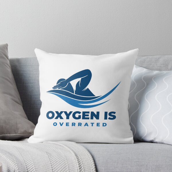 Item preview, Oxygen is Overrated - Swimming Quotes designed and sold by swimarts.