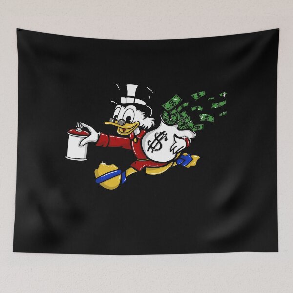 Item preview, Scrooge Mcduck and money  designed and sold by Eva Kiseleva.