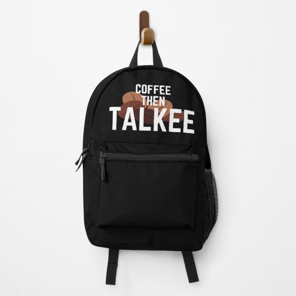 Item preview, Coffee Then Talkee Coffee Drinking Caffeine Humor designed and sold by EllConApparel.