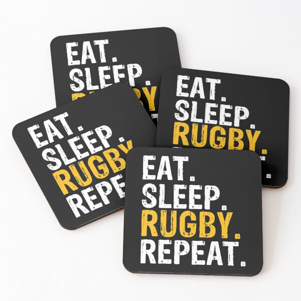 Item preview, Eat Sleep Rugby Repeat designed and sold by HannaFuhrmann.