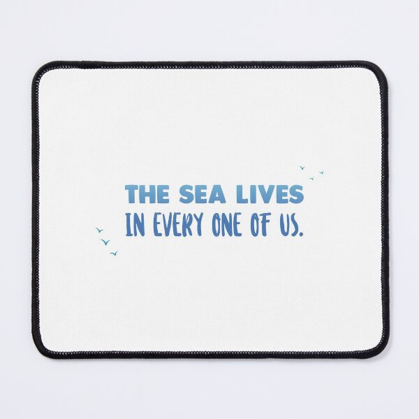 Item preview, The sea lives - Ocean Quotes designed and sold by swimarts.