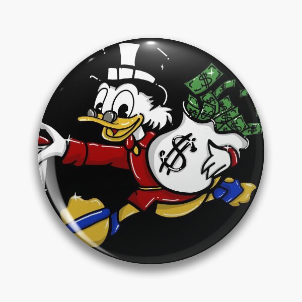 Item preview, Scrooge Mcduck and money  designed and sold by Eva Kiseleva.
