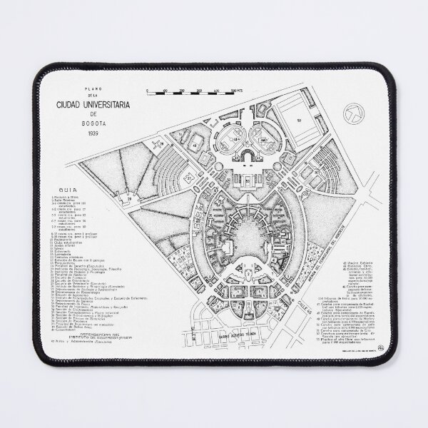 Item preview, Map of the National University Colombia designed and sold by OneDailyDesign.