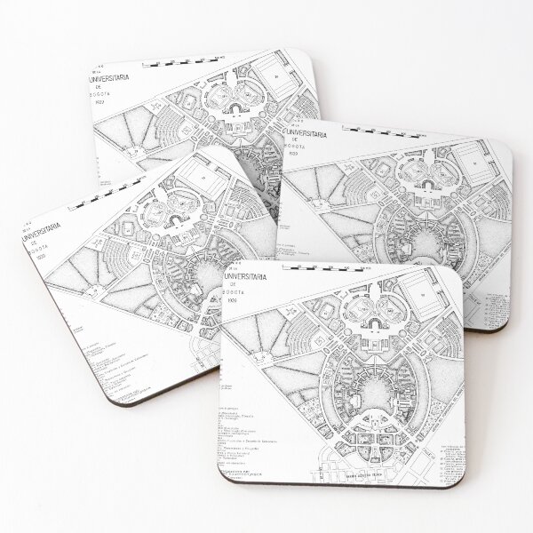Item preview, Map of the National University Colombia designed and sold by OneDailyDesign.