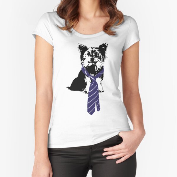TGIF, Mr. Yorkie Fitted Scoop T-Shirt