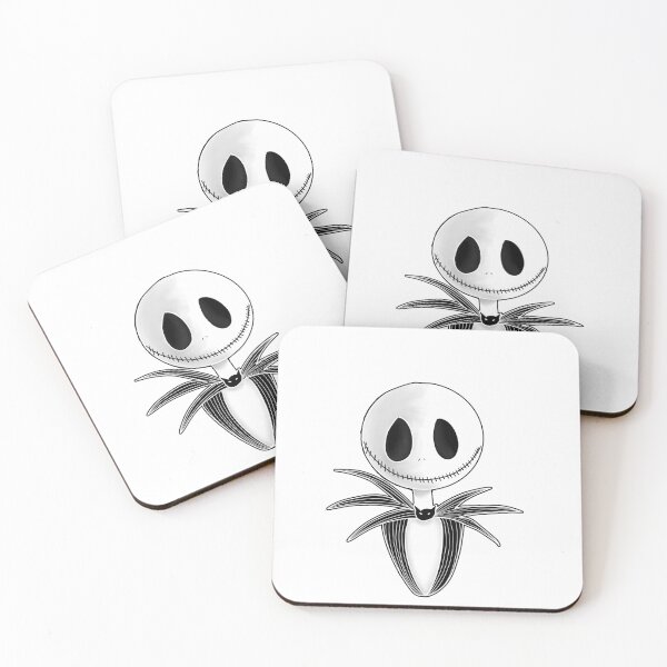 Item preview, Jack Skellington Bust Illustration designed and sold by IdrisRose.