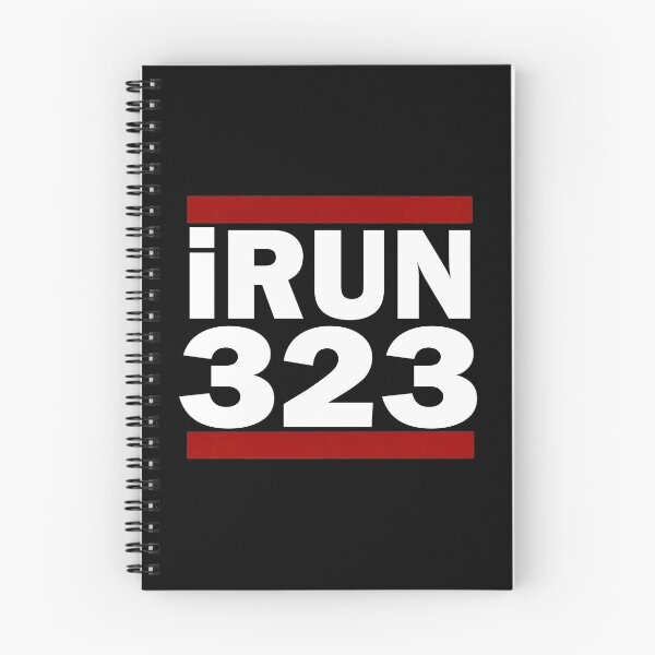 Item preview,  I Run 323 area code Design Los Angeles Running Design Gift designed and sold by drwigglebutts.