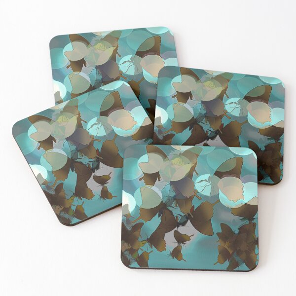 Item preview, Butterflies Gathering Blue Dont Go Into The Light designed and sold by joanstratton.