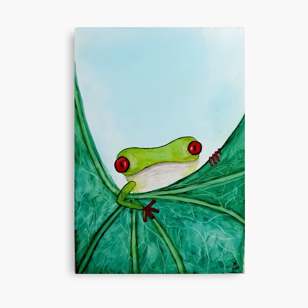 Item preview, Green Tree Frog designed and sold by DaisyMaeInkArt.